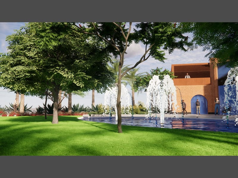 BADR FARMHOUSE LANDSCAPE