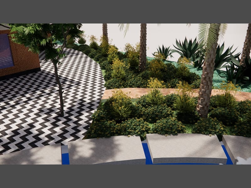 BADR FARMHOUSE LANDSCAPE