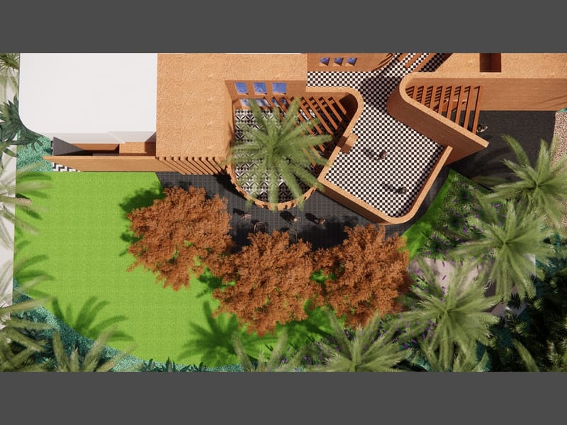 BADR FARMHOUSE LANDSCAPE