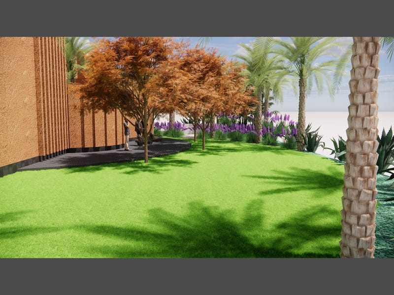 BADR FARMHOUSE LANDSCAPE