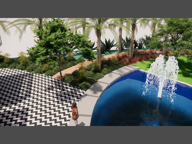 BADR FARMHOUSE LANDSCAPE