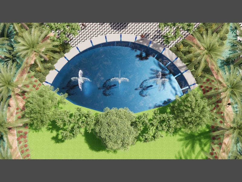 BADR FARMHOUSE LANDSCAPE