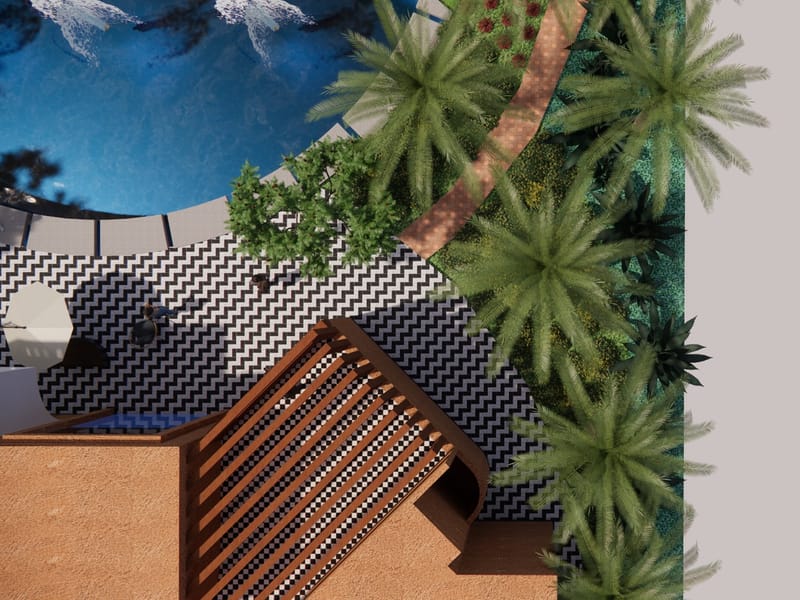 BADR FARMHOUSE LANDSCAPE