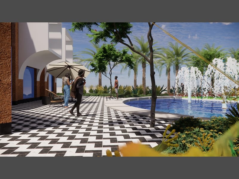 BADR FARMHOUSE LANDSCAPE