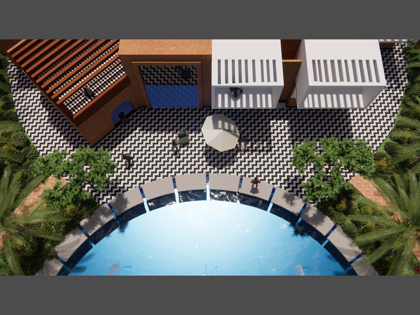 منظر طبيعي لمزرعة بدر