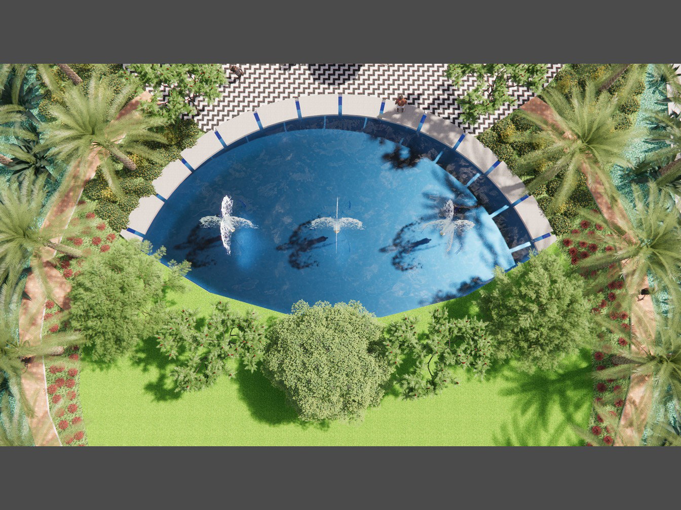 منظر طبيعي لمزرعة بدر