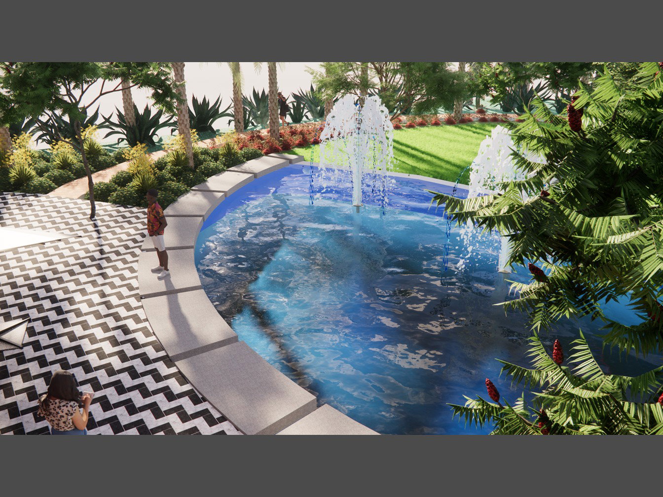 منظر طبيعي لمزرعة بدر