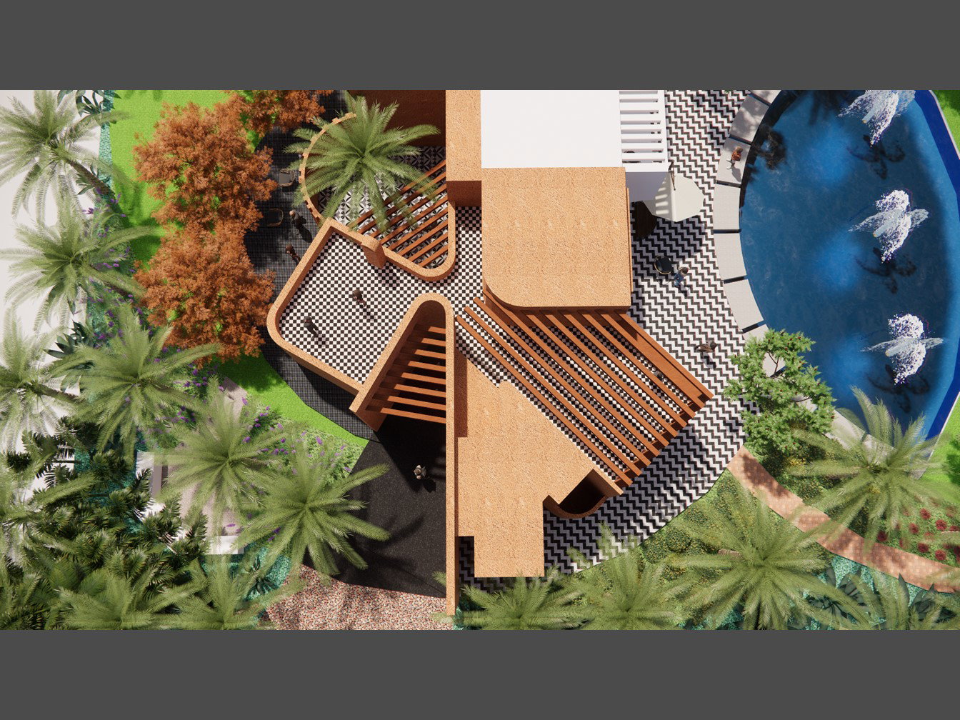 منظر طبيعي لمزرعة بدر