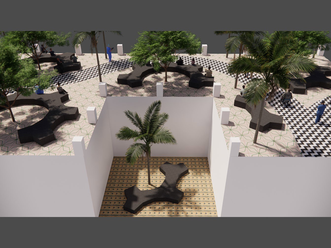 منظر طبيعي لمستشفى الجابري