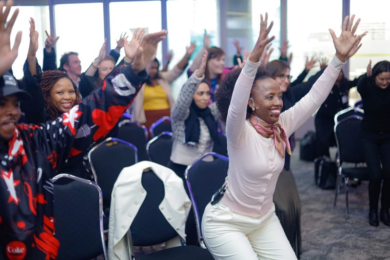 Khanyi Mlambo at Johannesburg stock exchange (JSE)