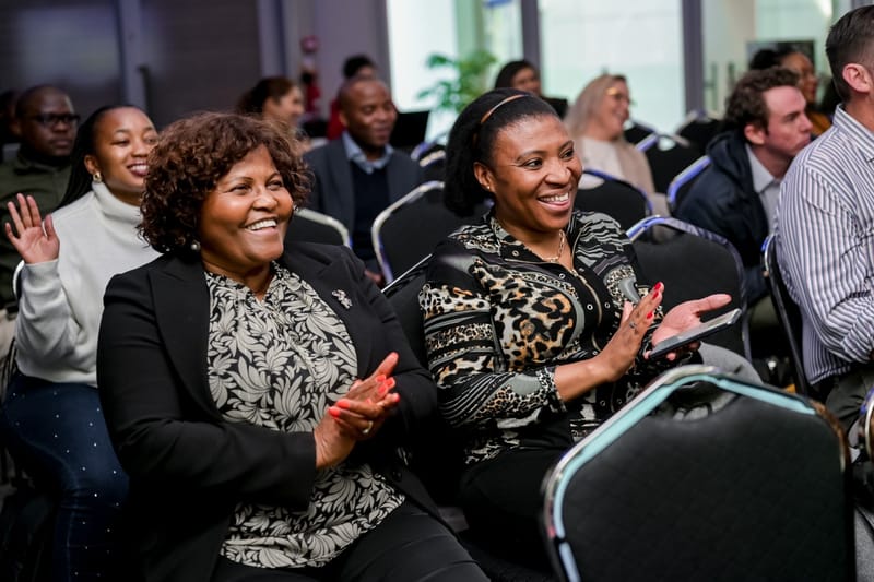 Khanyi Mlambo at Johannesburg stock exchange (JSE)
