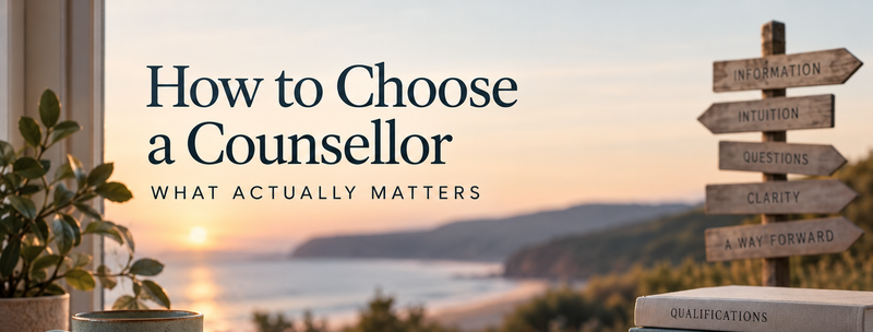 How to Choose a Counsellor