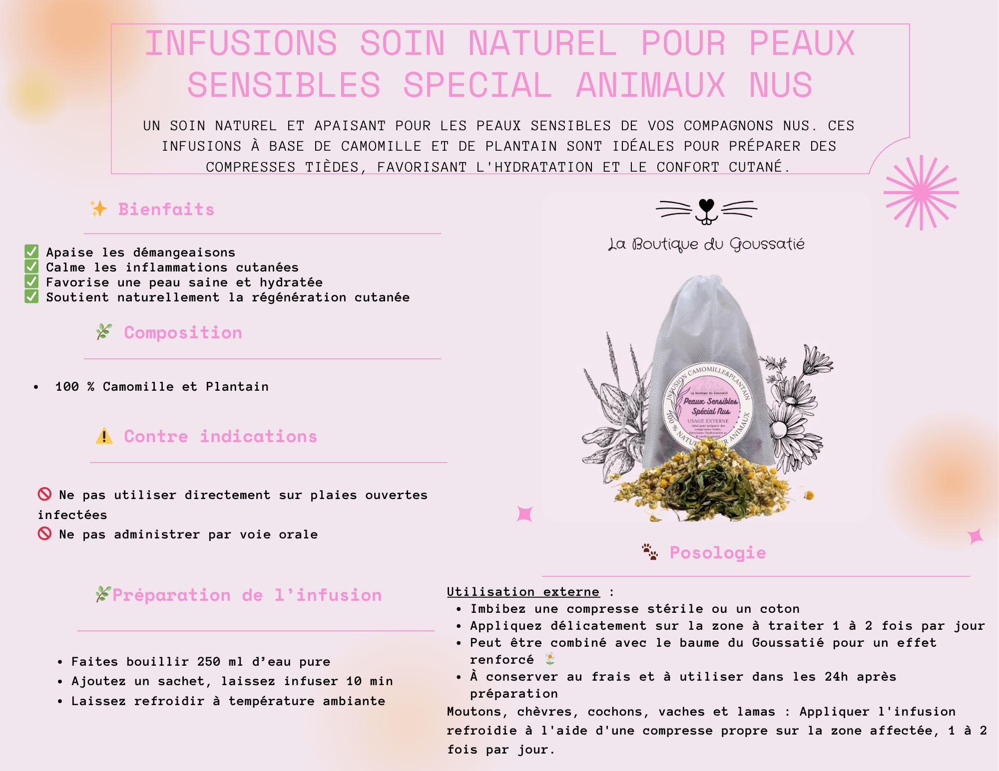Infusions Spécial Peaux nues