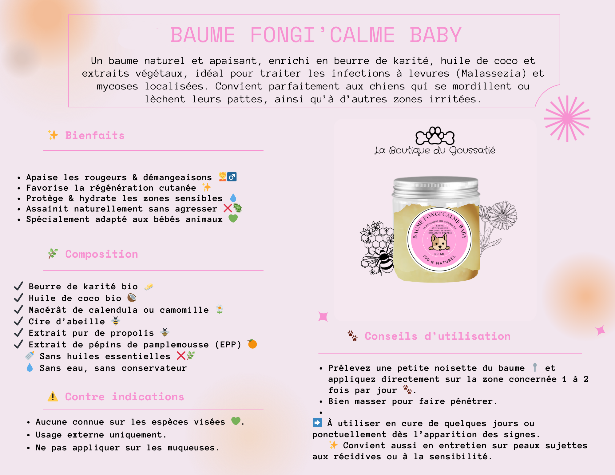 Baume Fongi’Calme Baby