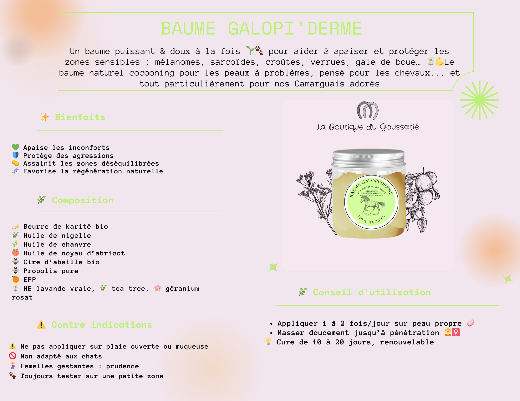Baume Galopi’Derme