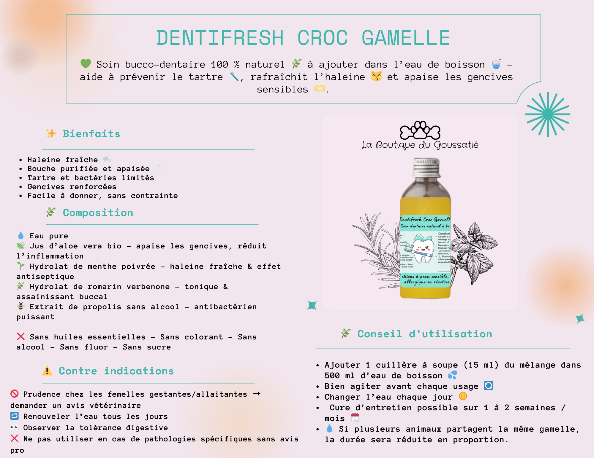 Dentifresh Croc'Gamelle