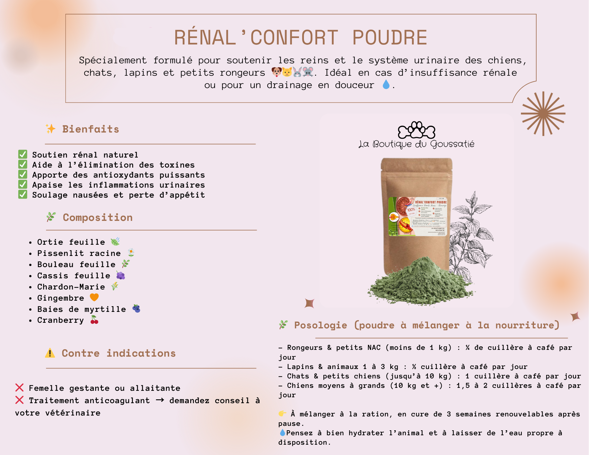 Rénal’Confort Poudre