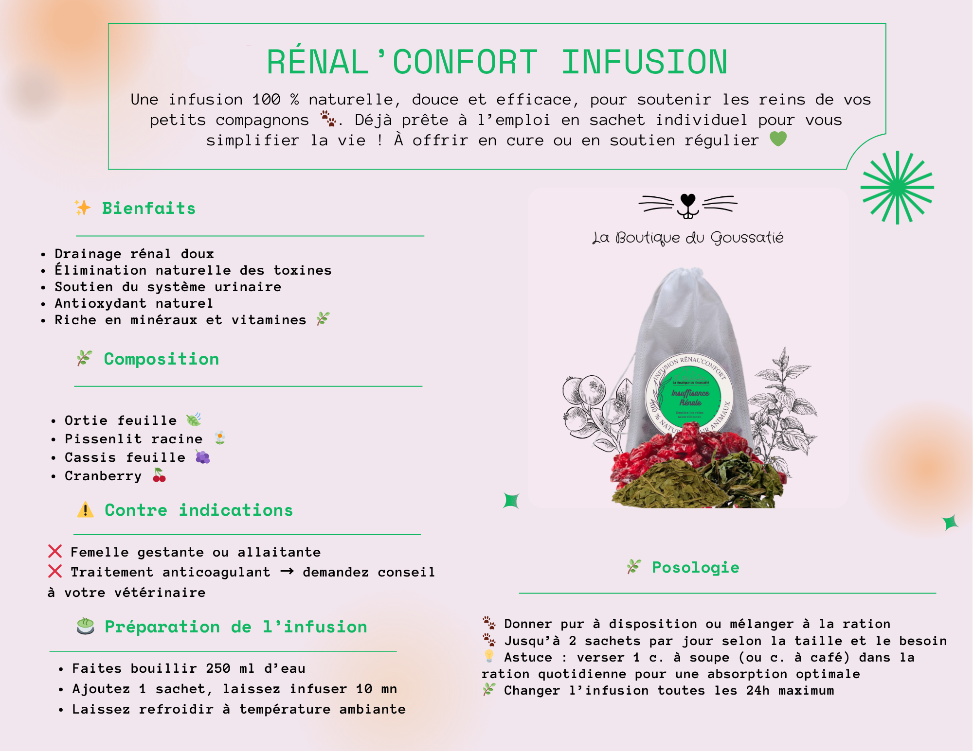 Rénal’Confort Infusion