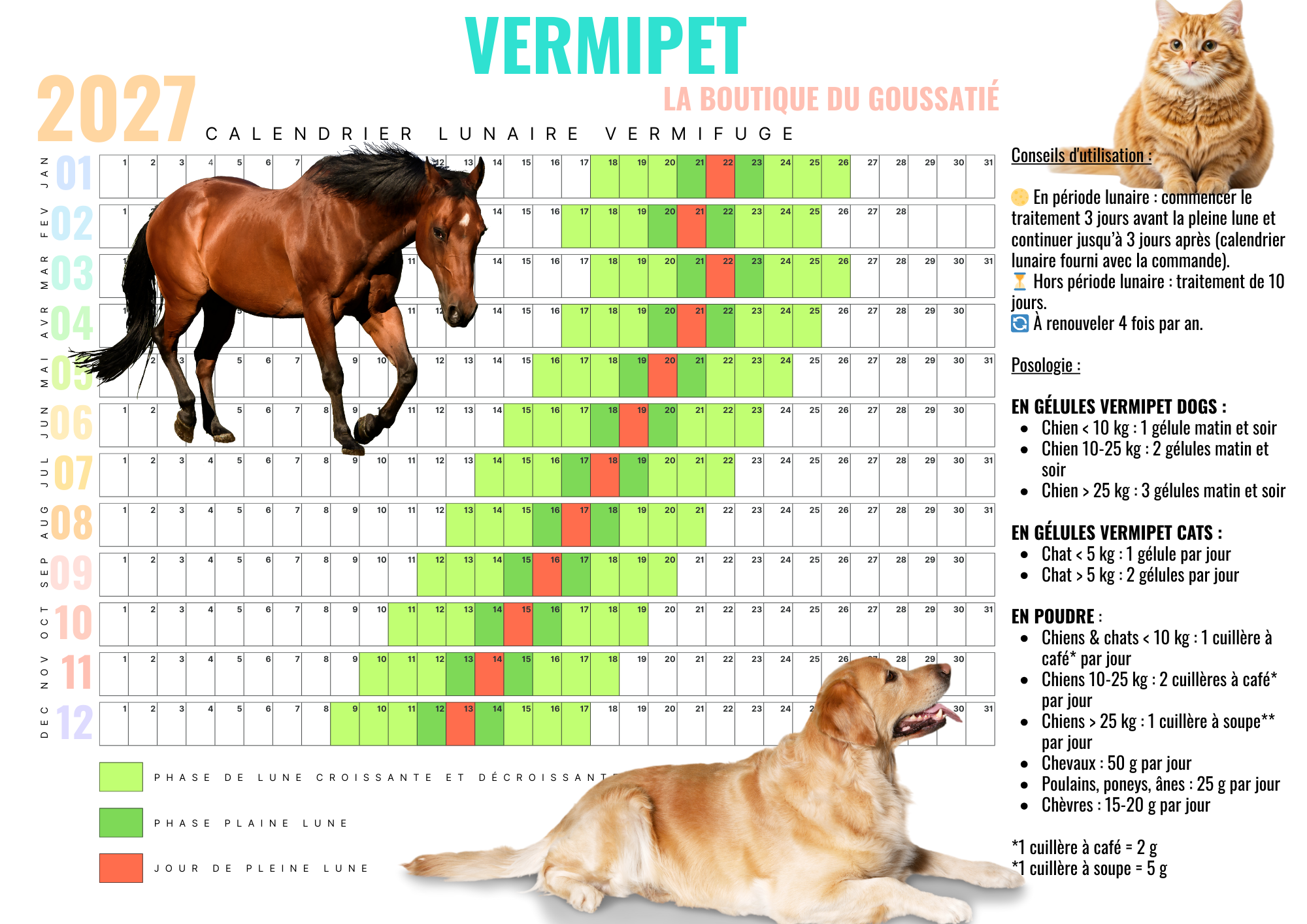 Calendrier lunaire 2027