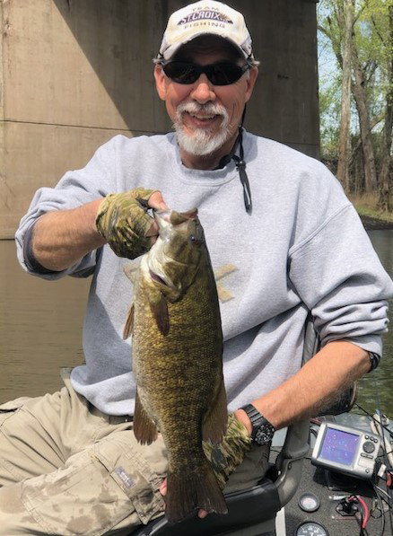 smallmouth fishing with Steven Brown