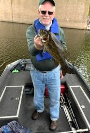 smallmouth fishing with Steven Brown