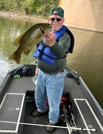 smallmouth fishing with Steven Brown