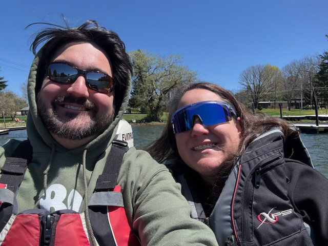 Chris & Leilani at Deep Creek April 2025