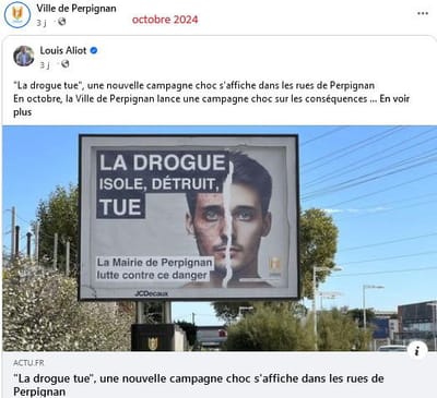 4 ans d'Aliot à Perpignan et une lutte archaïque  contre la drogue