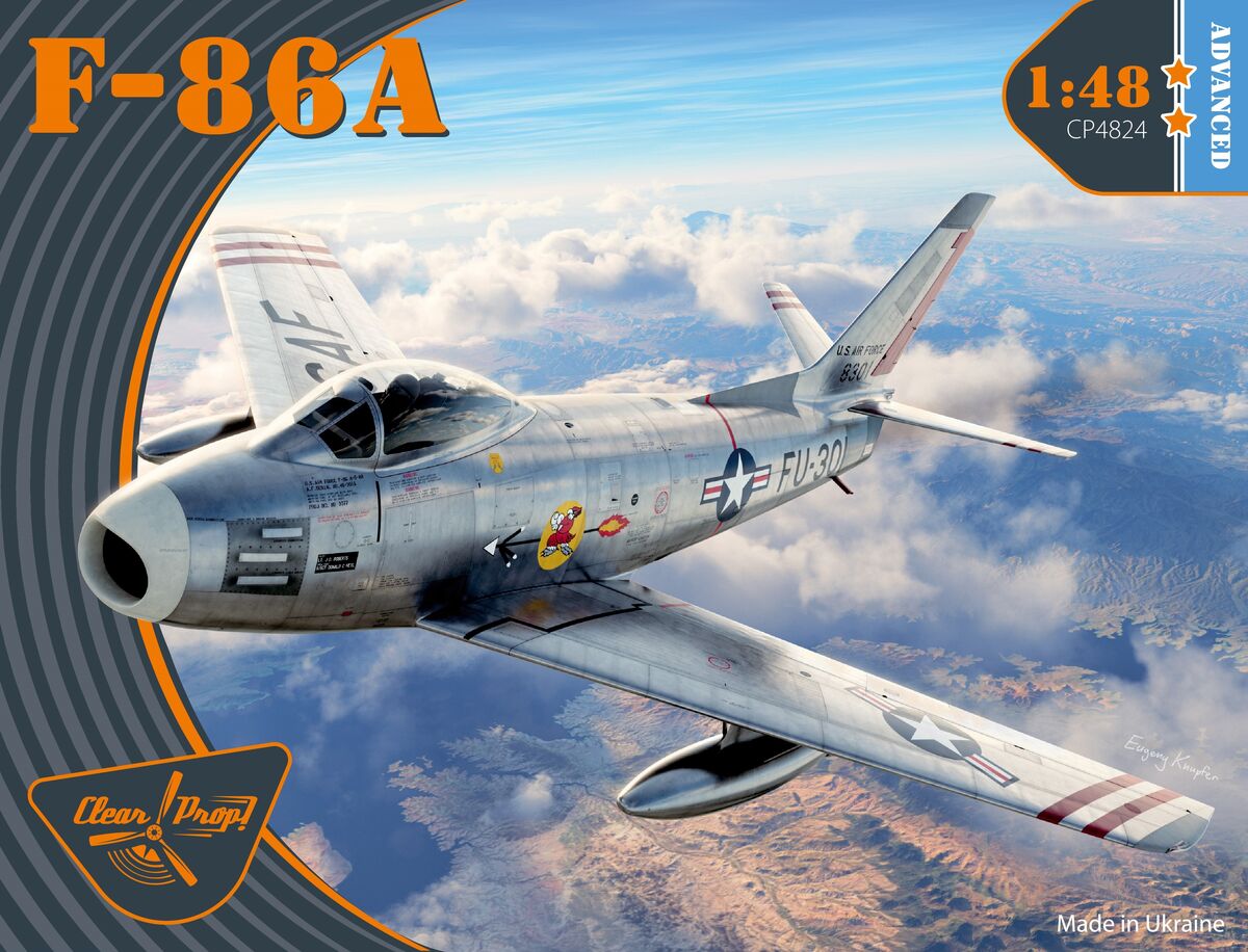 Recenzja: F-86A Clear Prop! 1:48