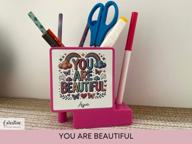 PERSONALISED PEN HOLDER