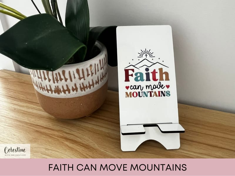 PERSONALISED PHONE STAND