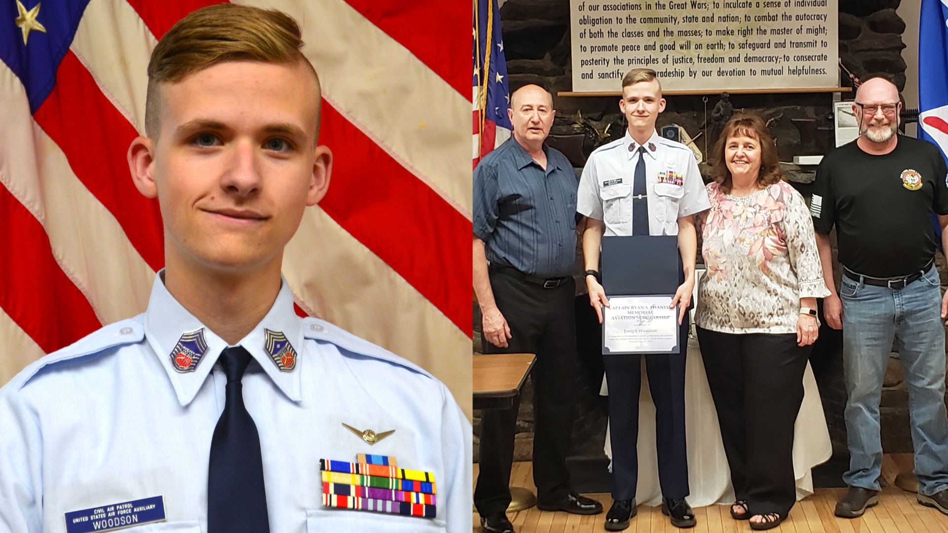 Cadet Chief Master Sergeant Joseph Woodson