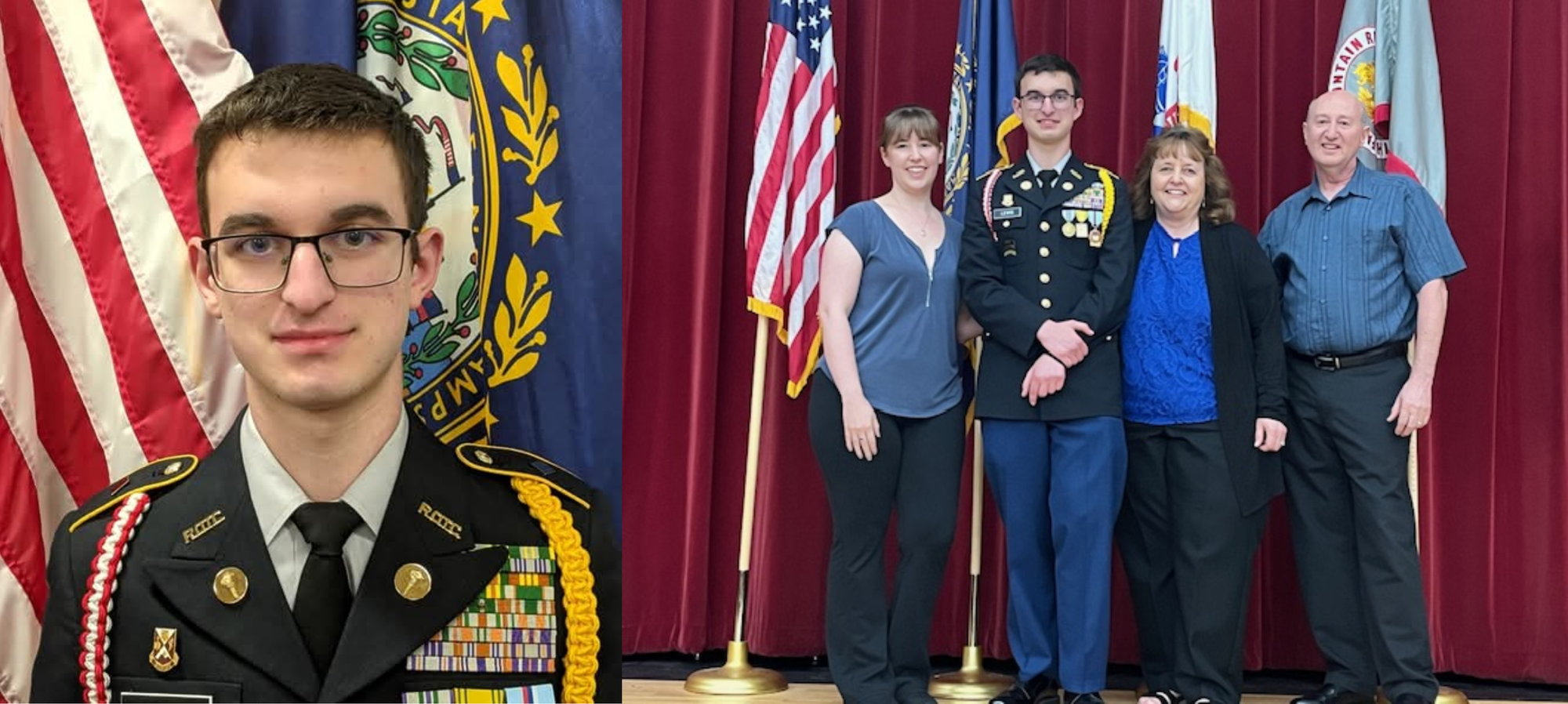 Cadet Major Colin Lewis