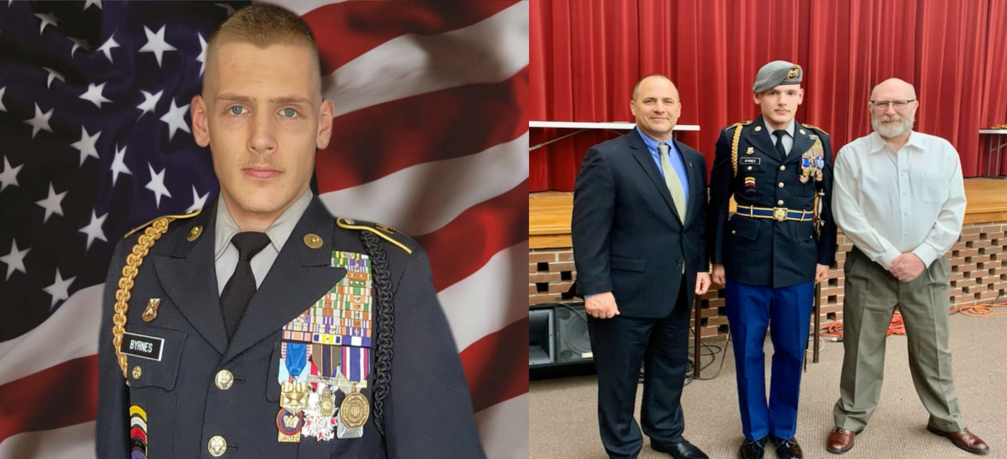 Cadet Command Sergeant Major Andrew Byrnes