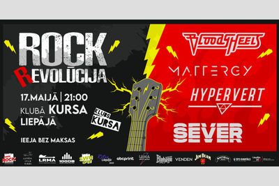 Liepājā izsludināta “Rock Revolūcija”! Jaunais rokmūzikas festivāls pirmo reizi notiks bez ieejas maksas