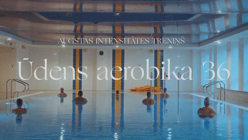 Kas neredzēts! Grupa “Nielslens Lielsliens” publicē ūdens aerobikas videonodarbību!