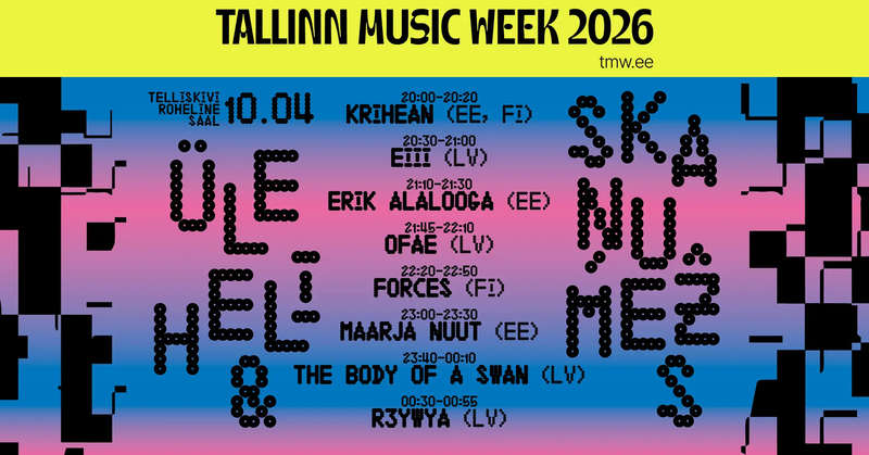 Skaņu mežs prezentēs eksperimentālās mūzikas programmu festivāla Tallinn Music week