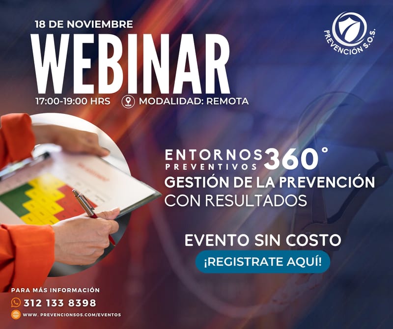 💻Webinar TV "GESTIÓN DE LA PREVENCIÓN CON RESULTADOS"