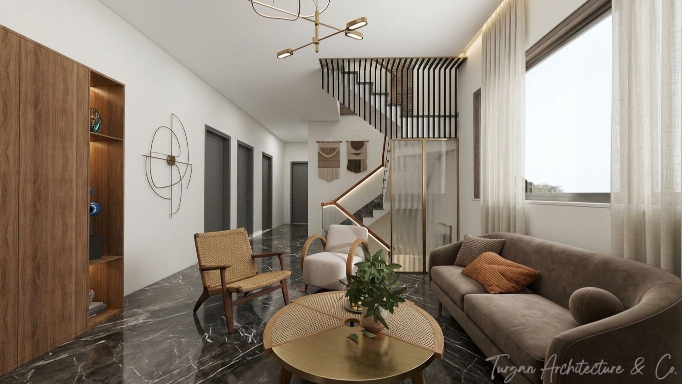 HKM Köy Evi 3D Tasarımı
