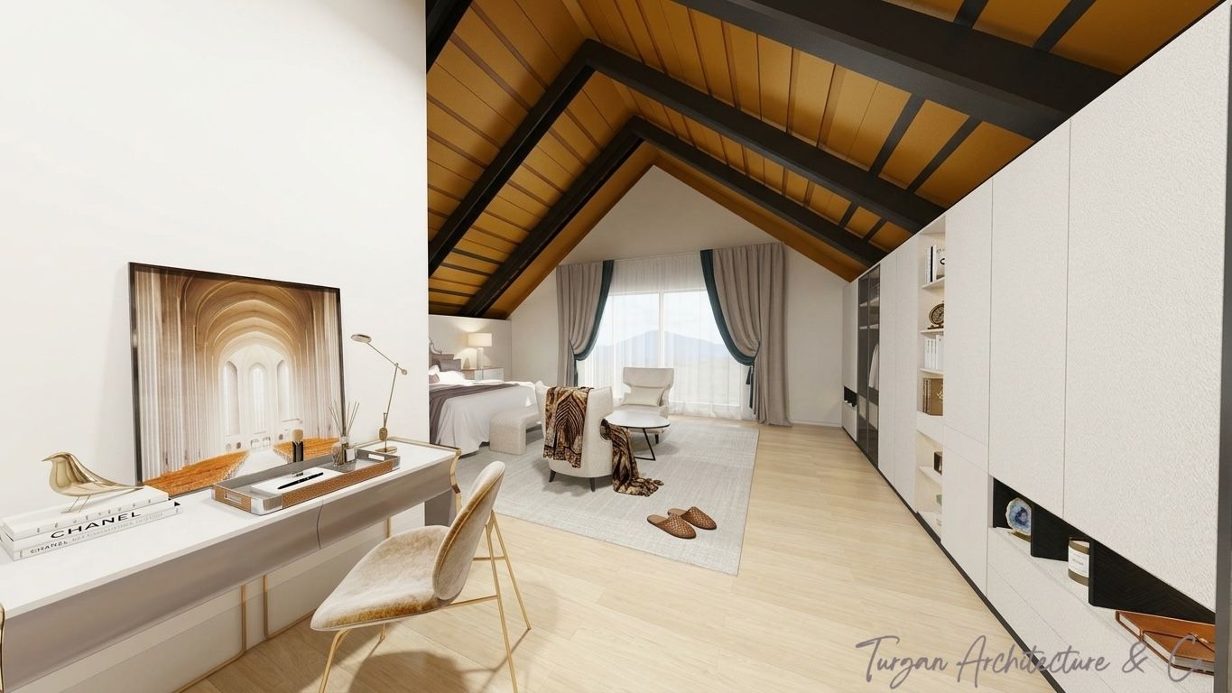 HKM Köy Evi 3D Tasarımı