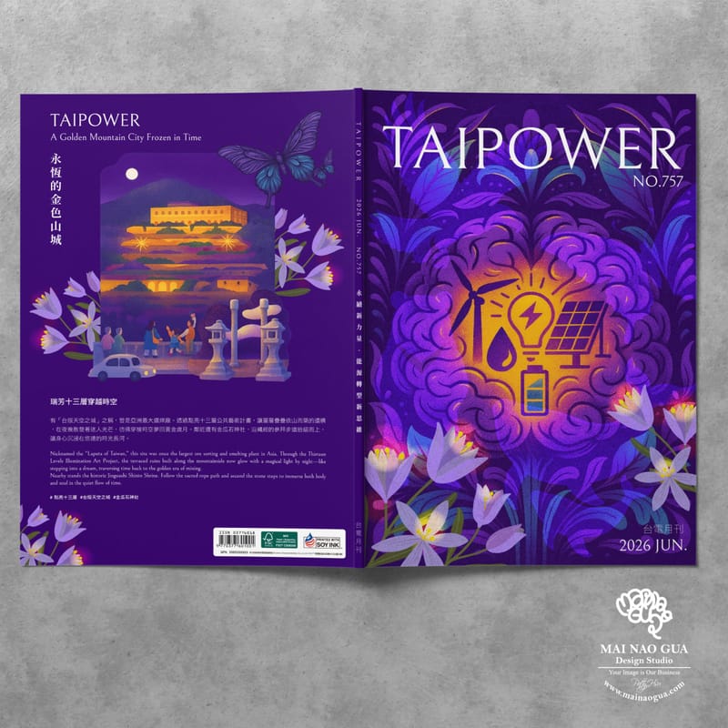 書籍編撰與設計(台電月刊)