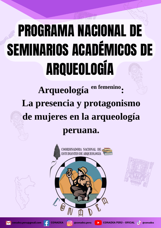 PROGRAMA NACIONAL DE SEMINARIOS ACADEMICOS DE ARQUEOLOGIA