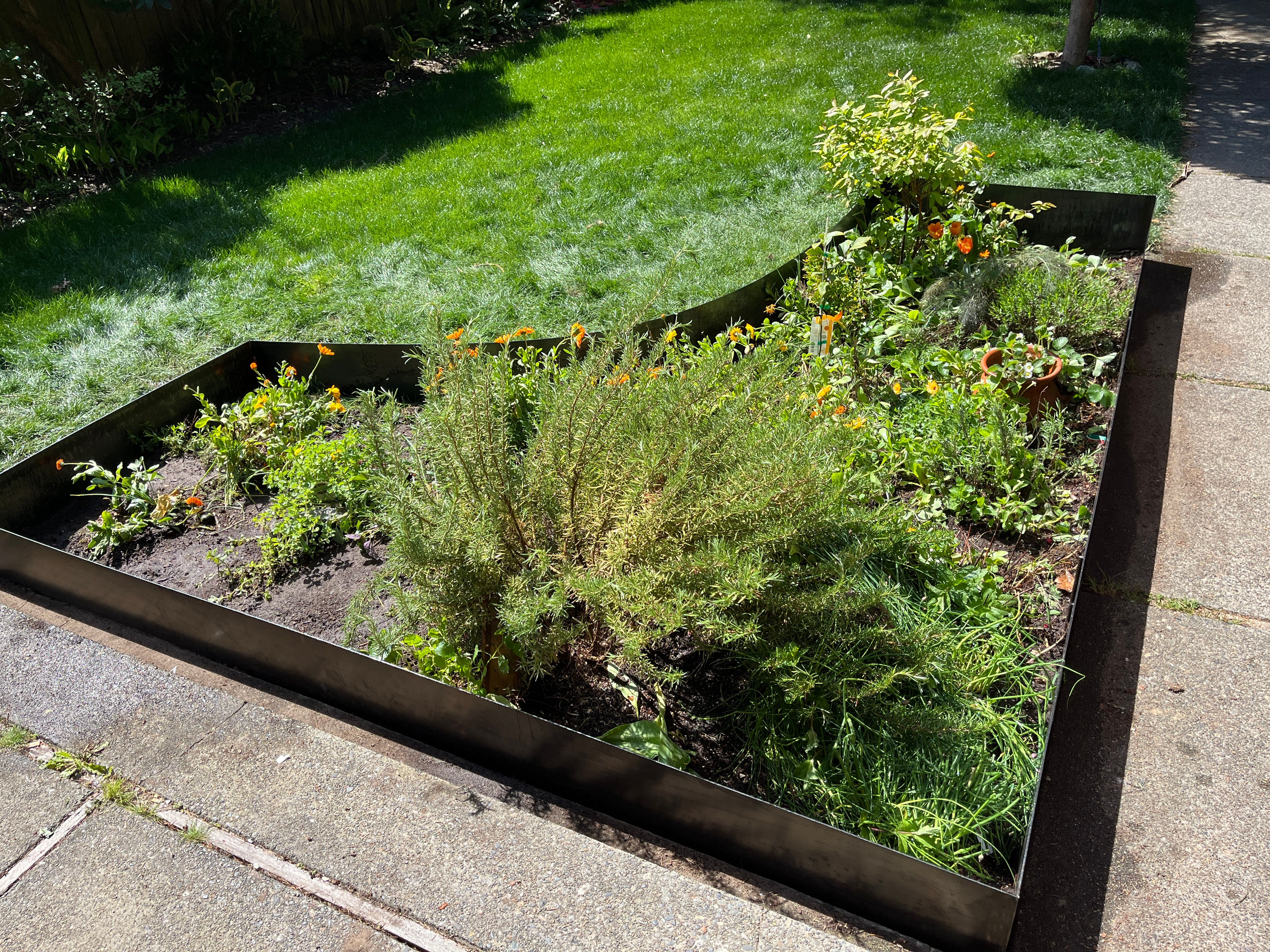 Paneles de valla de acero y muro de contención