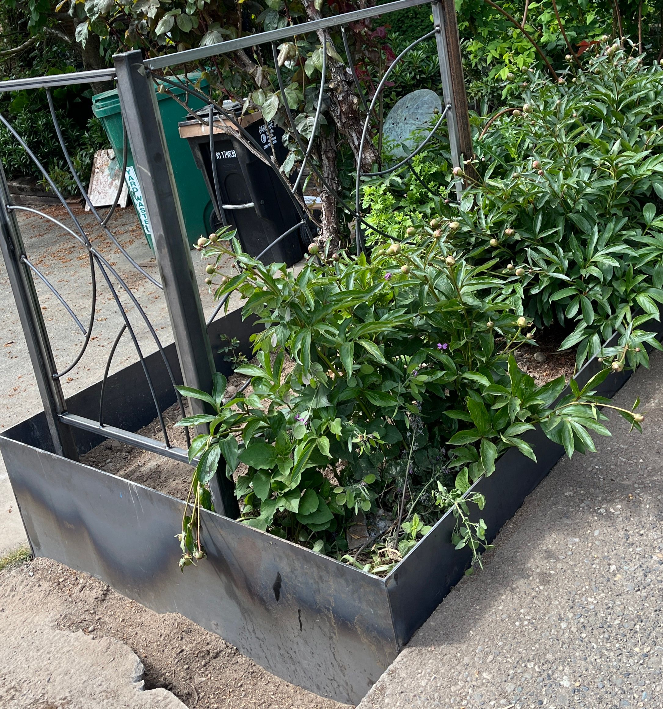 Garden boxes etc.