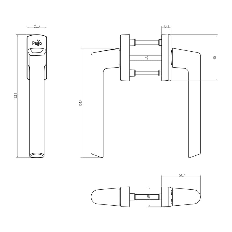 Both Side Long Handle SL 123