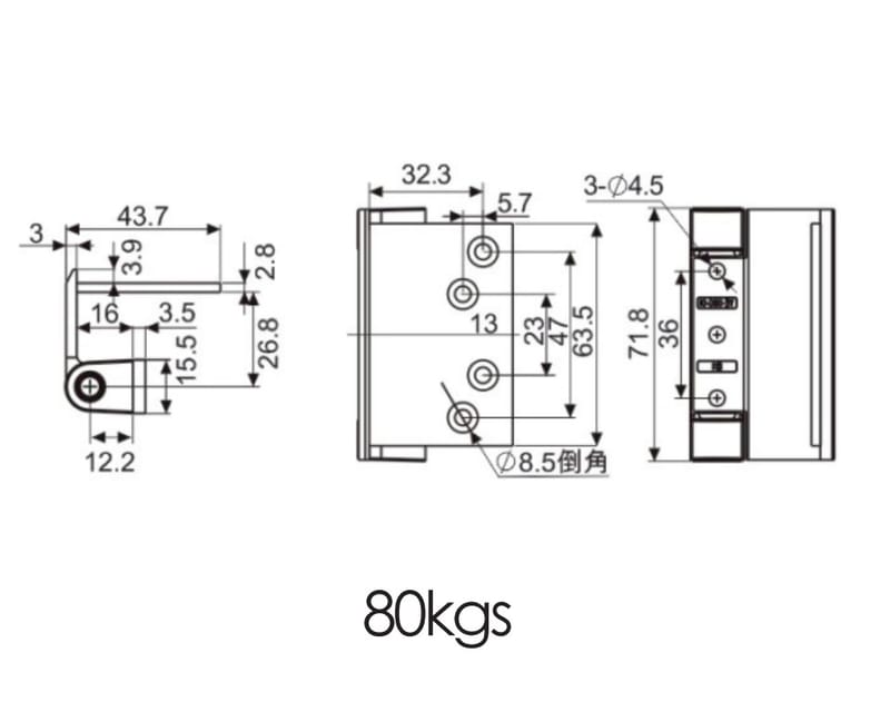 Window Hinge BH 23