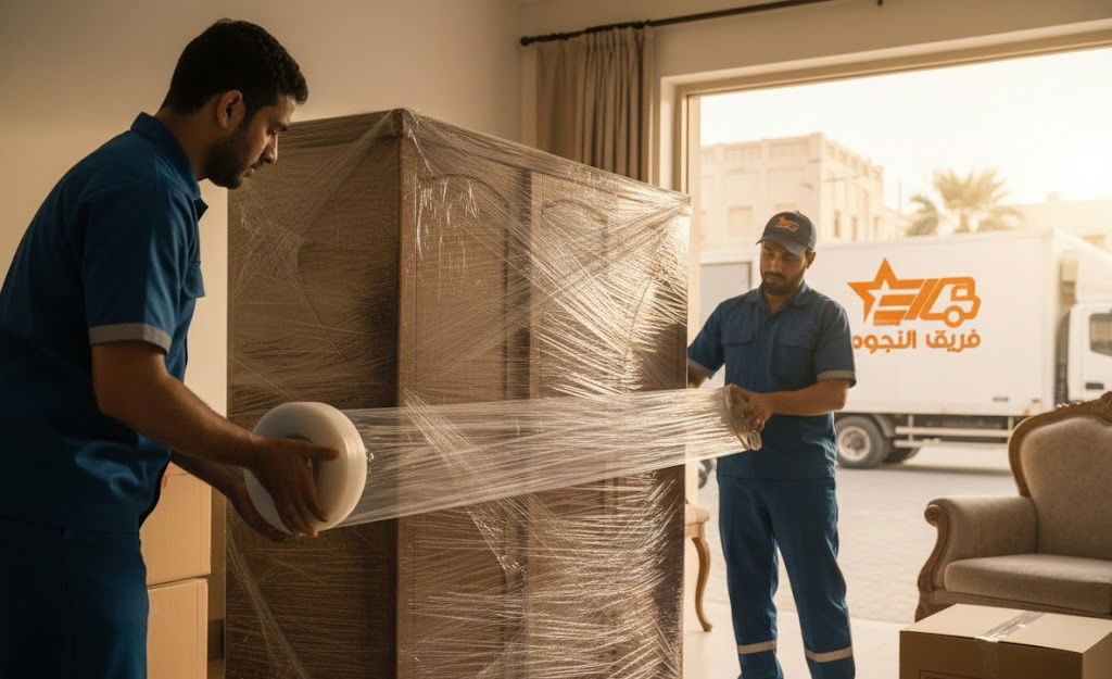 أفضل طرق تغليف الأثاث قبل النقل مع فريق النجوم