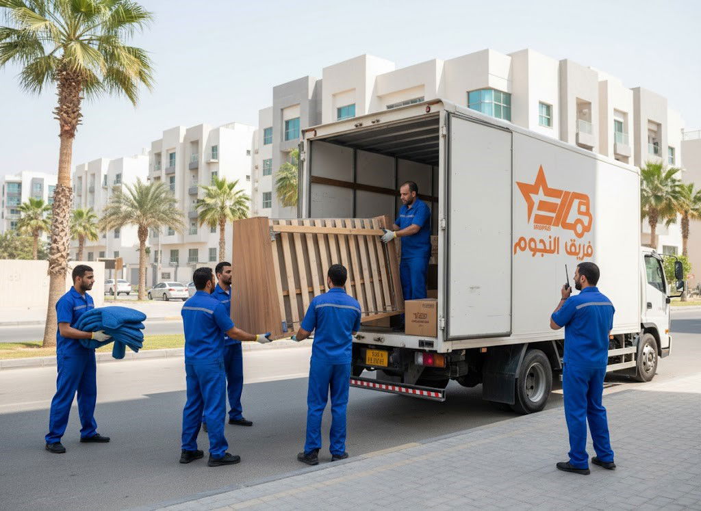 شركة فريق النجوم لنقل الأثاث – خبرة وأمان