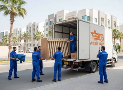 شركة فريق النجوم لنقل الأثاث – خبرة وأمان