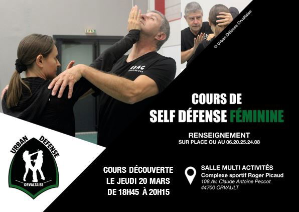Cours découverte de la self défense féminine